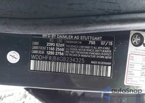 2016 Mercedes-Benz E 350 4Matic from USA, damaged, VIN WDDHF8JB6GB234325